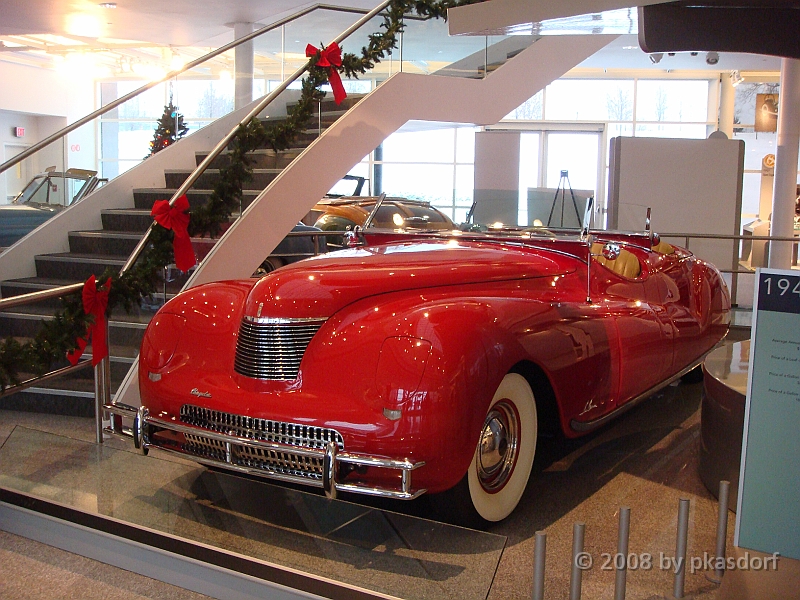 016 Walter P Chrysler Museum [2008 Dec 13].JPG - Scenes from the Wallter P Chrysler Museum in Auburn Hills, Michigan.